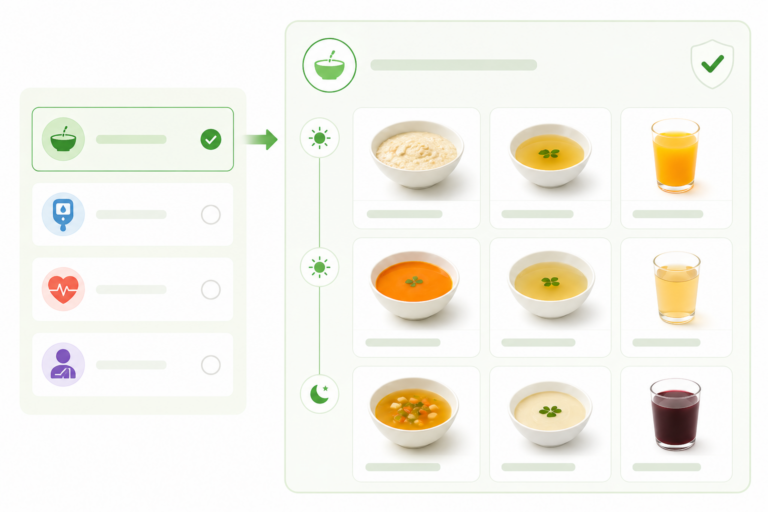 patient meal ordering system in hospital